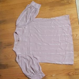 Light blush women's blouse L